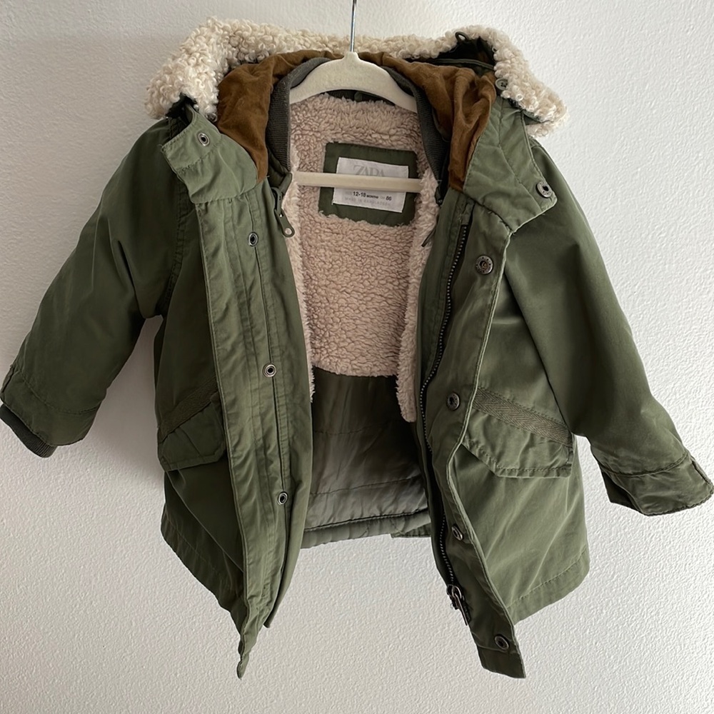 Baby Military Jacket and Liner